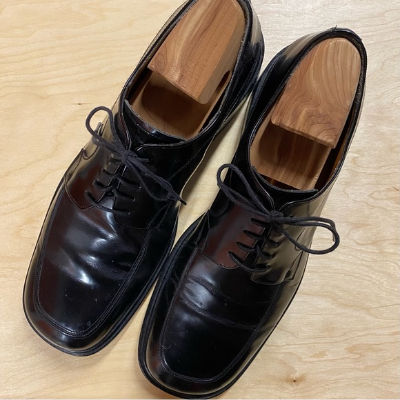 Nordstrom Mezlan $425 Mens Oxford Dress Shoes Black Lace Up. - Picture 9 of 9
